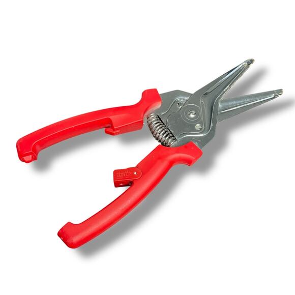 Kuhn Rikon Snips Kitchen Shears Scissors Pruner Swiss Design Classic Red 8.5" - Picture 3 of 15